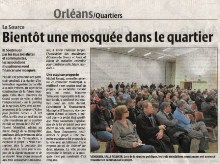 La république du centre - Bientôt une mosquée dans le quartier