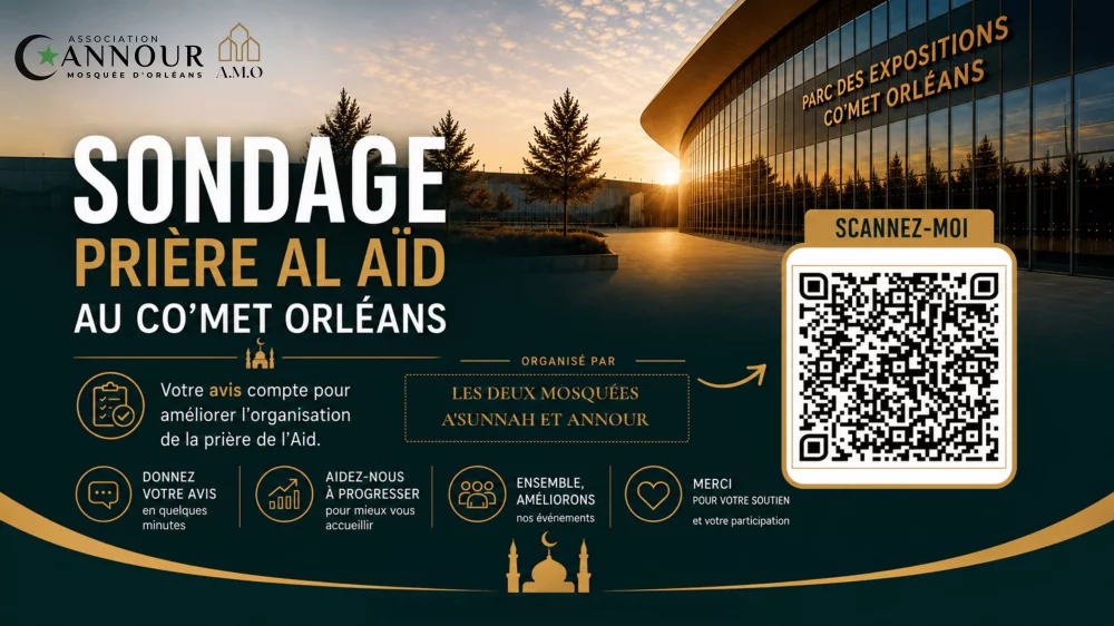 Sondage Prière Al Aïd au Co'Met Orléans